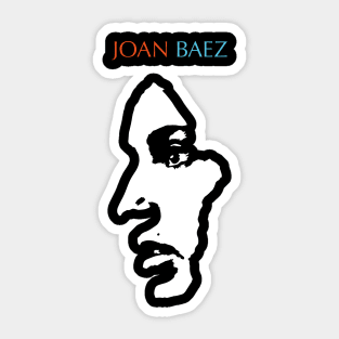 Joan Baez Sticker